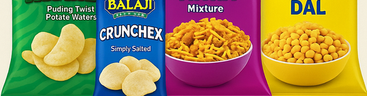 Crunch into Flavor with Balaji Snacks – Now Available Online at Prithvi Enterprises