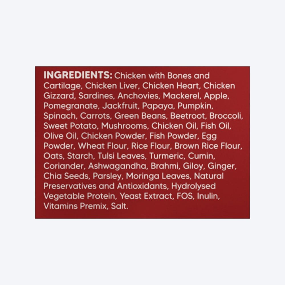 HUFT Oven-Baked Dry Dog Food for Puppies with Chicken, Fish & Indian Herbs : 250 g