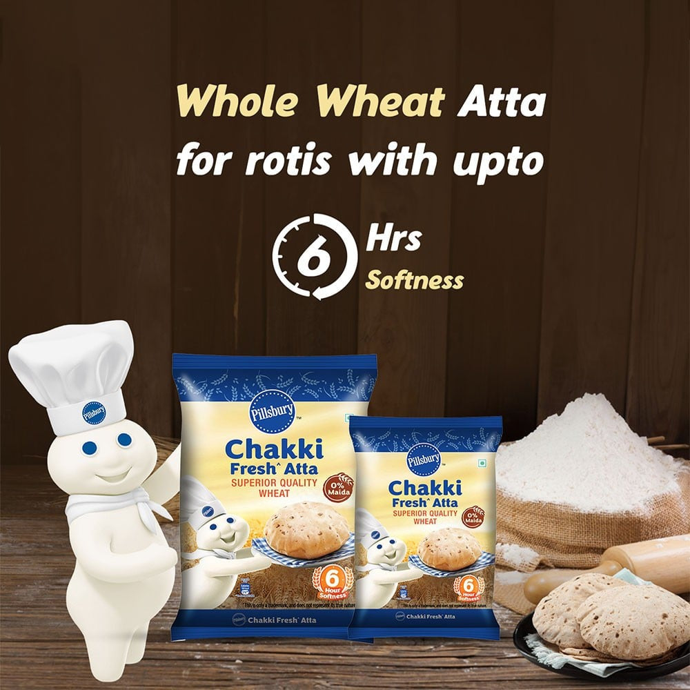 Pillsbury Chakki Fresh Atta: 10 kg