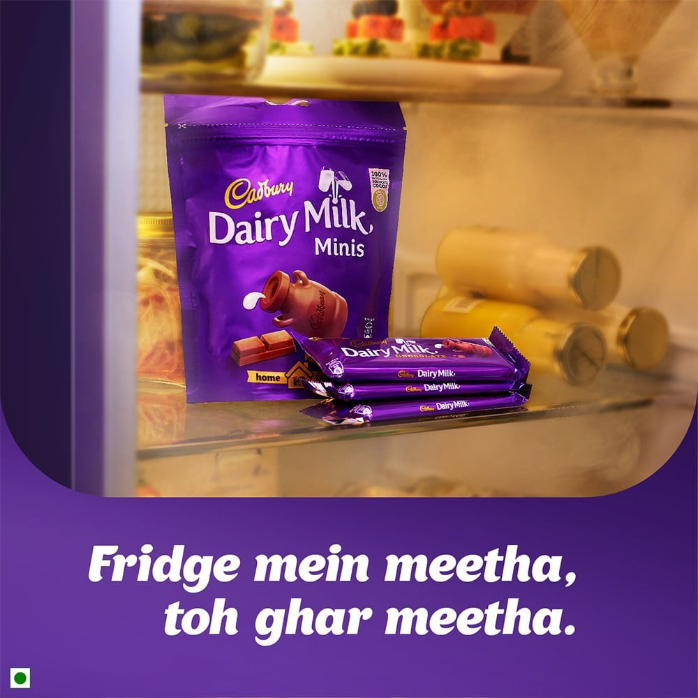 Cadbury Dairy Milk Minis Home Treats Milk Chocolate Pack : 91 g