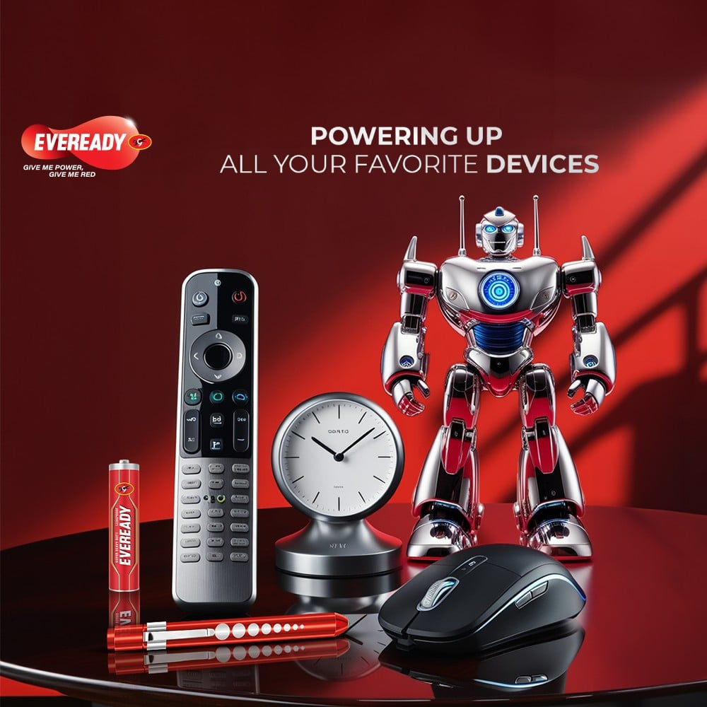 Eveready AAA Carbon Zinc Battery : 4 units