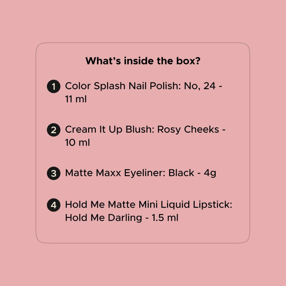 Swiss Beauty Gift Your Heart Out Makeup Kit : 1 pack (4 pieces)