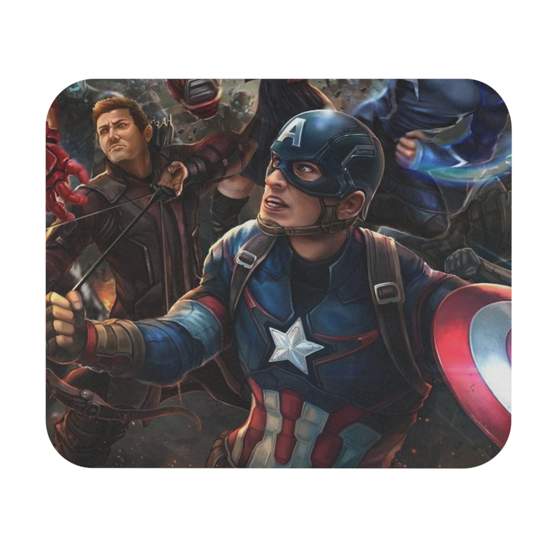 Avengers - Captain America: Printed Mouse Pad - Prithvi Enterprises