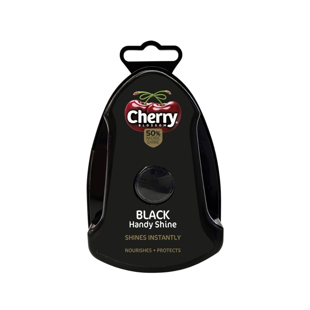 Cherry Blossom Black Handy Shoe Shiner : 1 unit