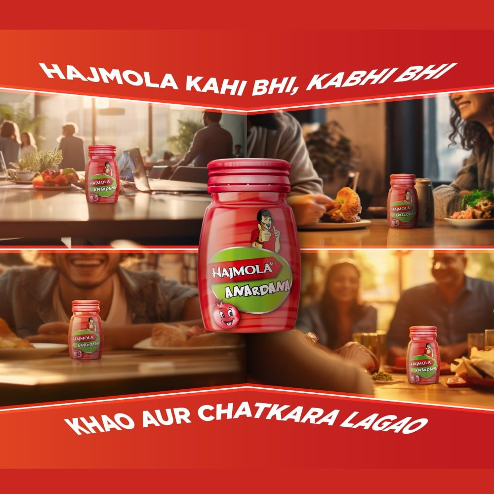 Dabur Hajmola Anardana Digestive Tablets : 120 units