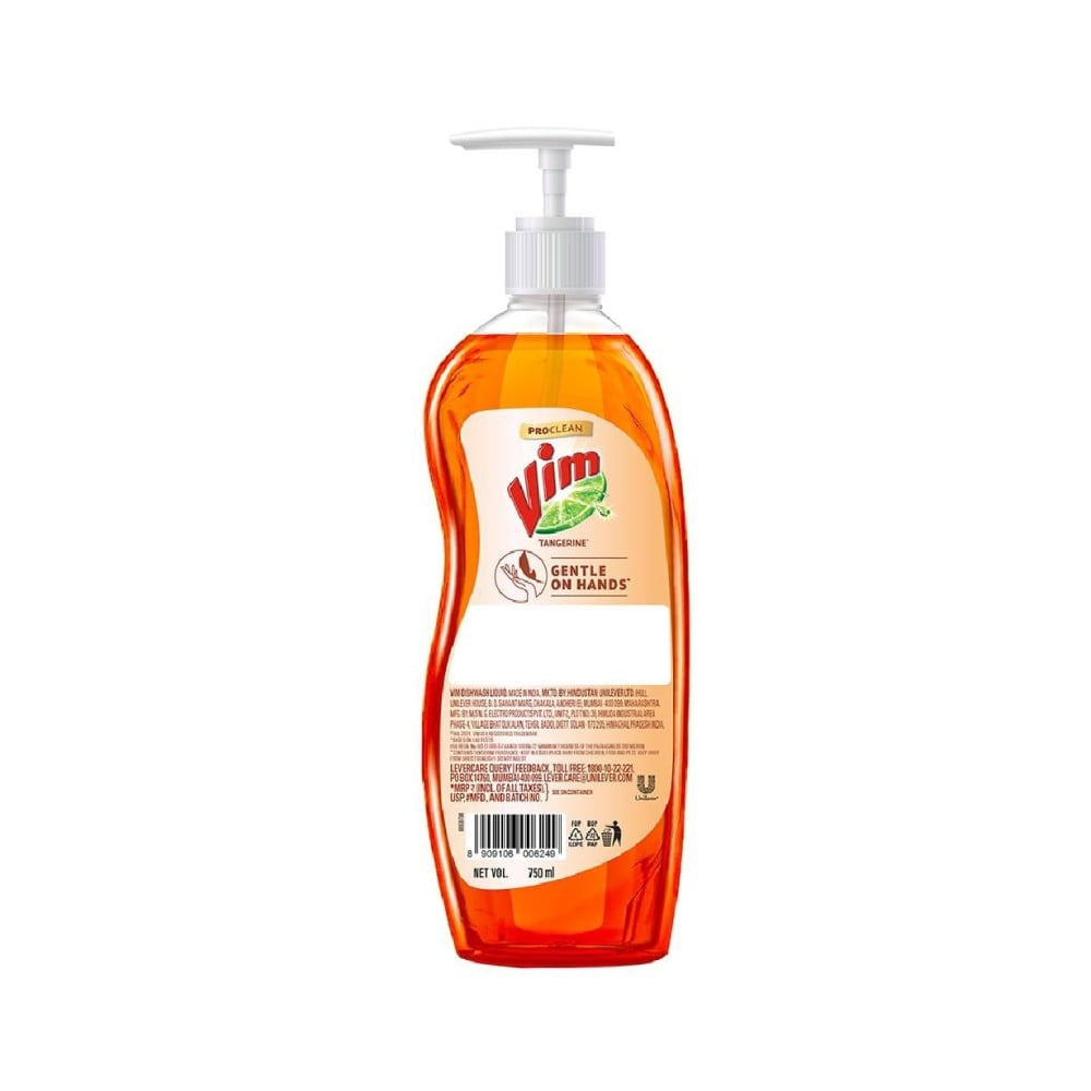 Vim ProClean Dishwash Gel (Tangerine) : 750 ml