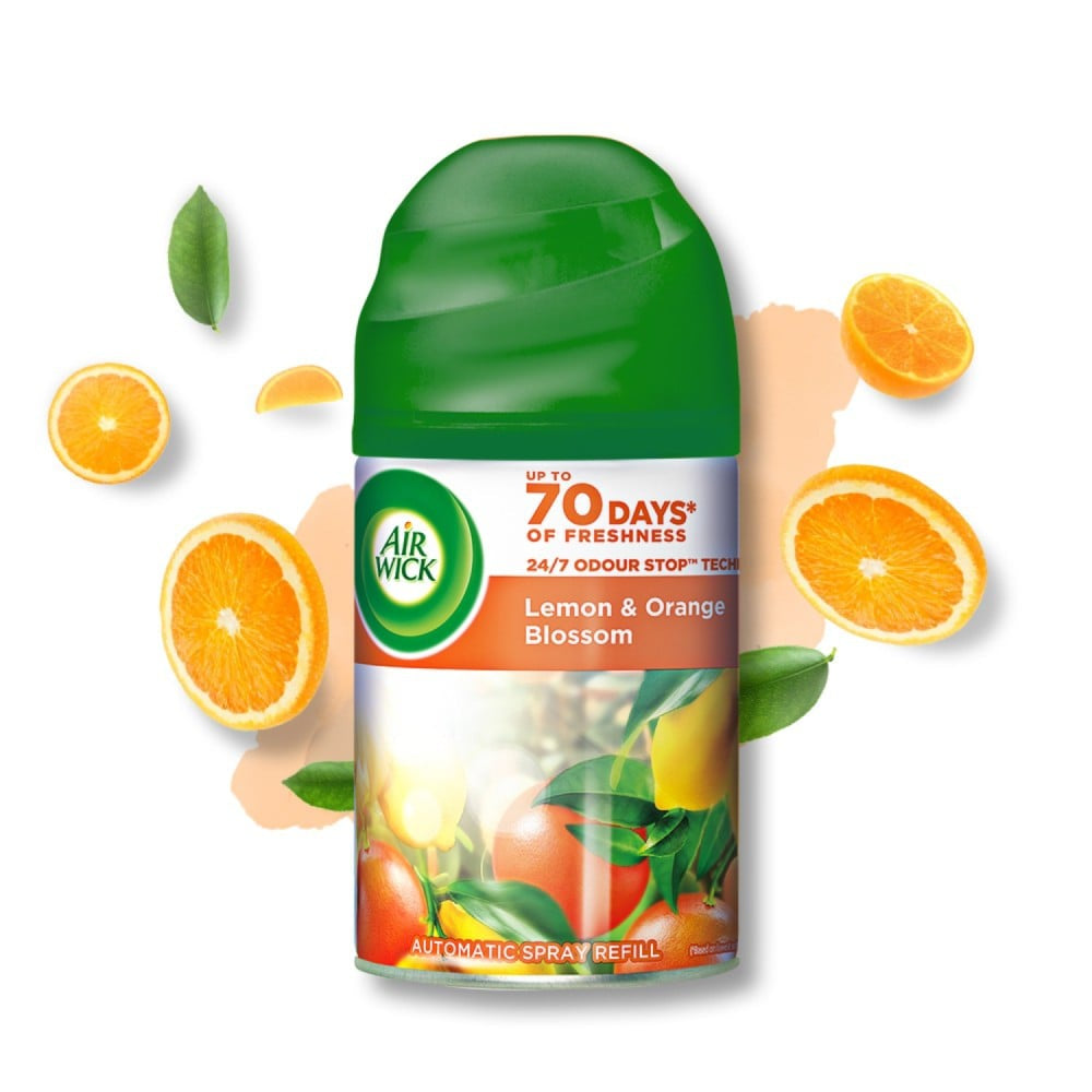 Airwick Freshmatic Room Freshener Refill (Lemon & Orange Blossom) : 250 ml