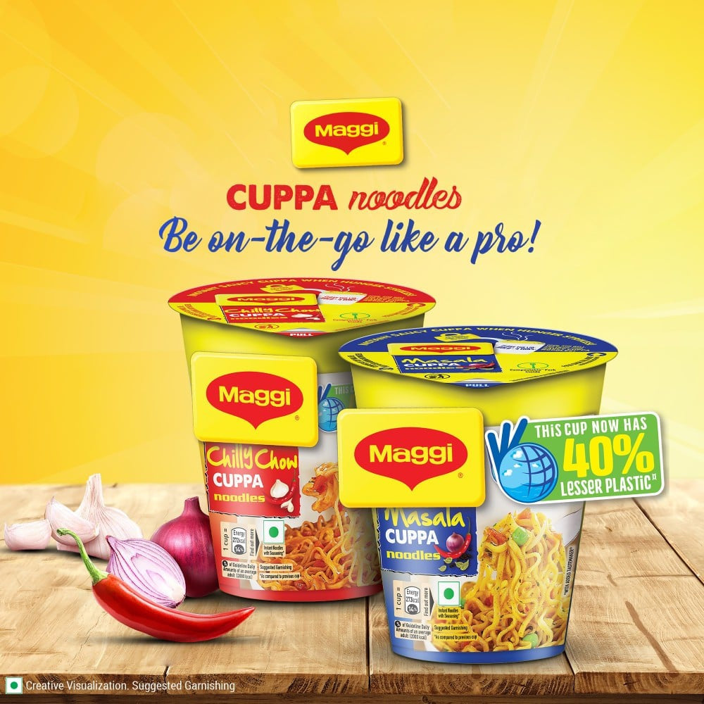 Maggi Cuppa Masala Cup Noodles : 70.5 g