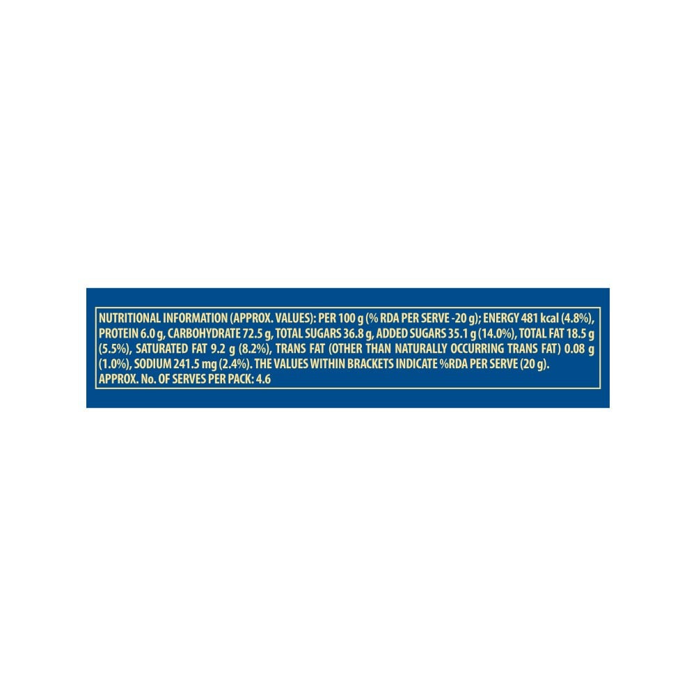 Sunfeast Dark Fantasy Vanilla Sandwich Cream Biscuits 3 x 83 g - Pack of 2