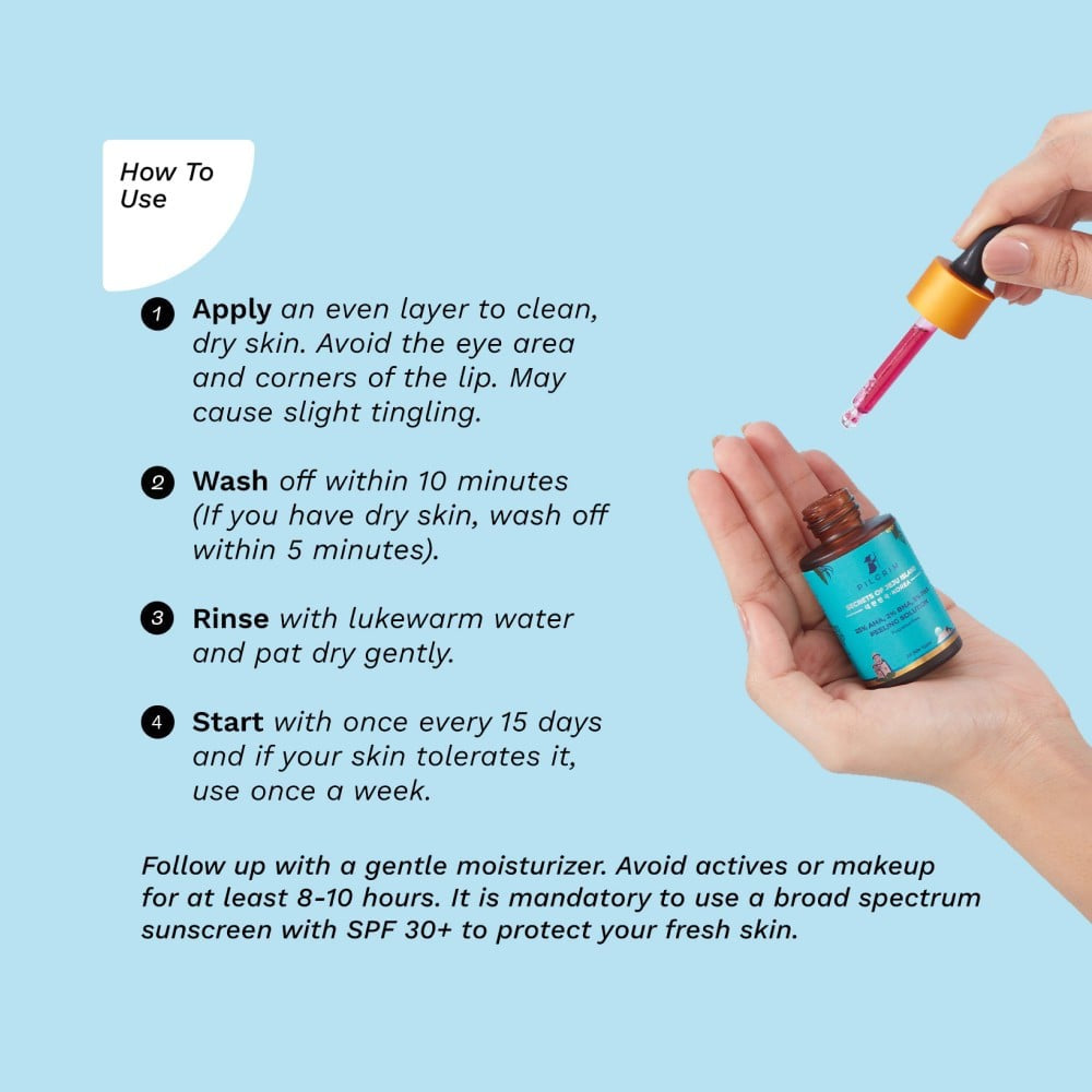 Pilgrim 25% AHA + 2% BHA + 5% PHA Peeling Solution : 1 unit