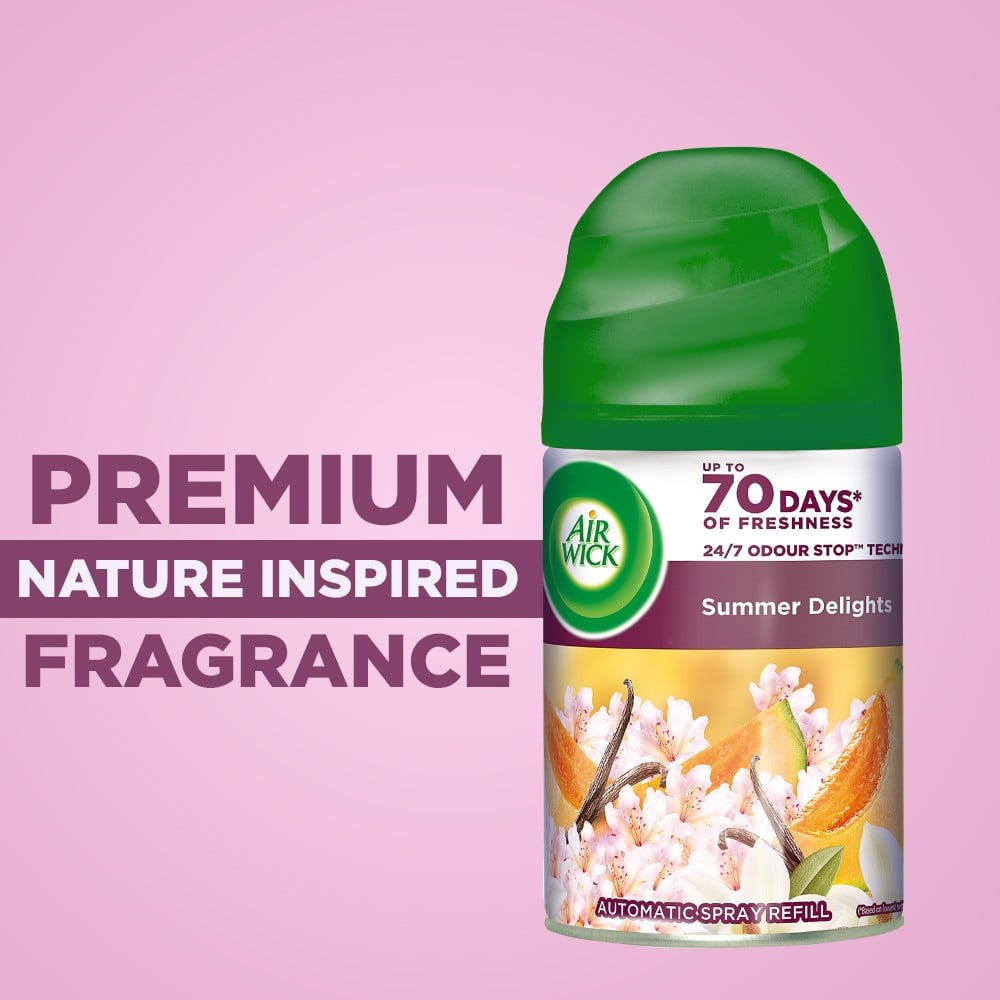 Airwick Freshmatic Air Freshener Refill (Summer Delights) : 250 ml
