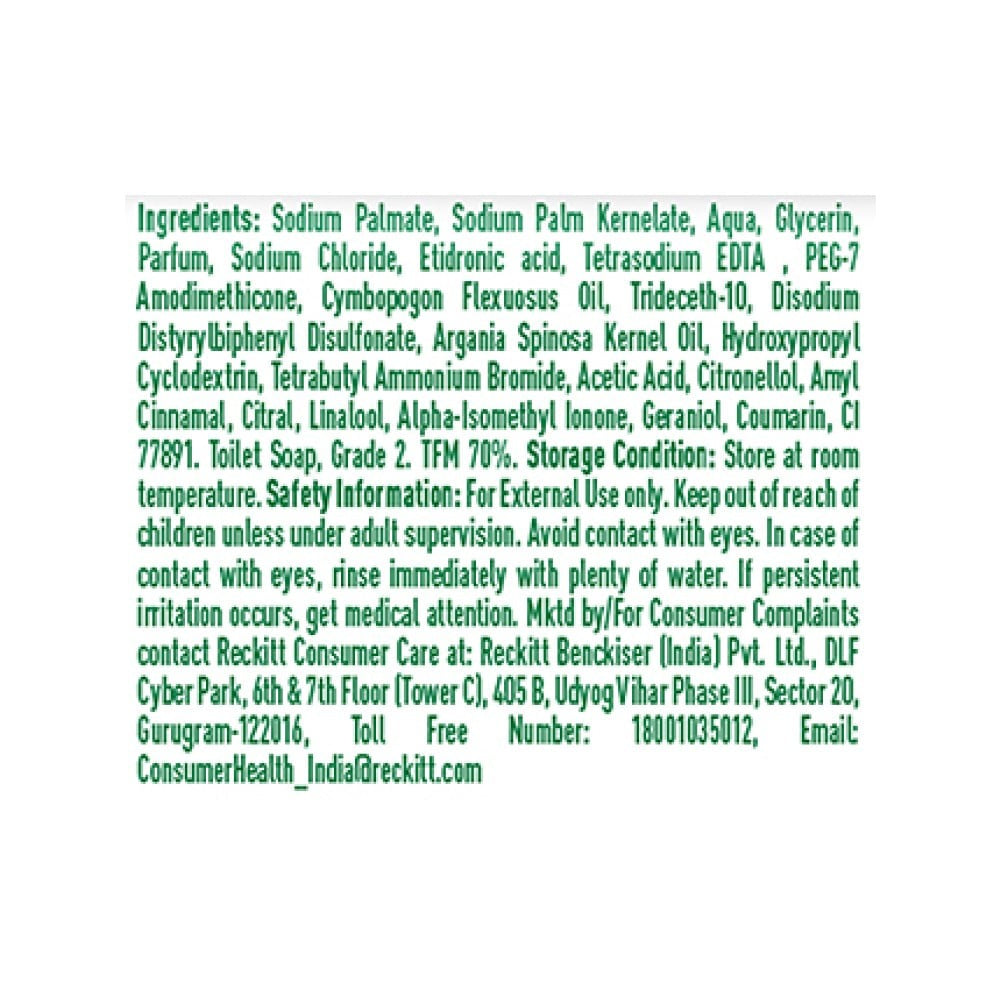 Dettol Skincare Moisturizing Beauty Bathing Bar With Argan Oil : 5 x 150 g