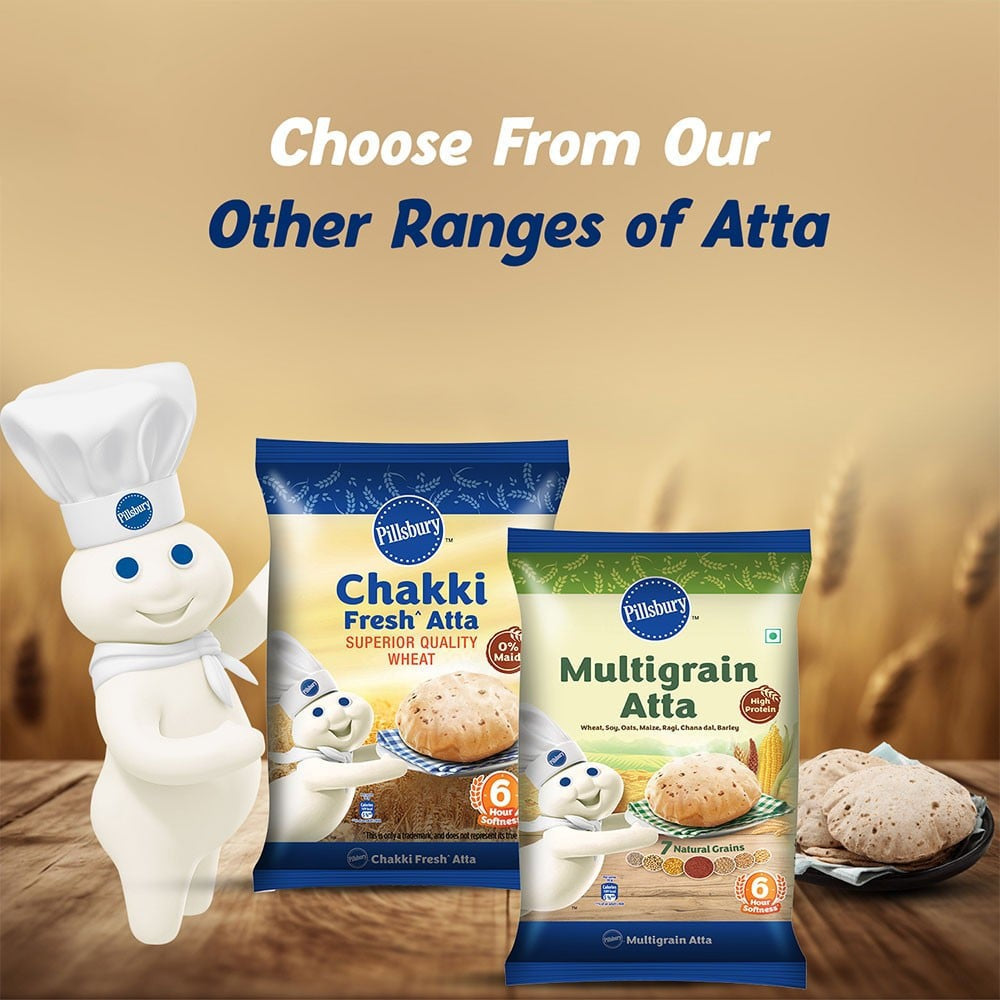 Pillsbury Gold Sharbati Atta : 10 kg