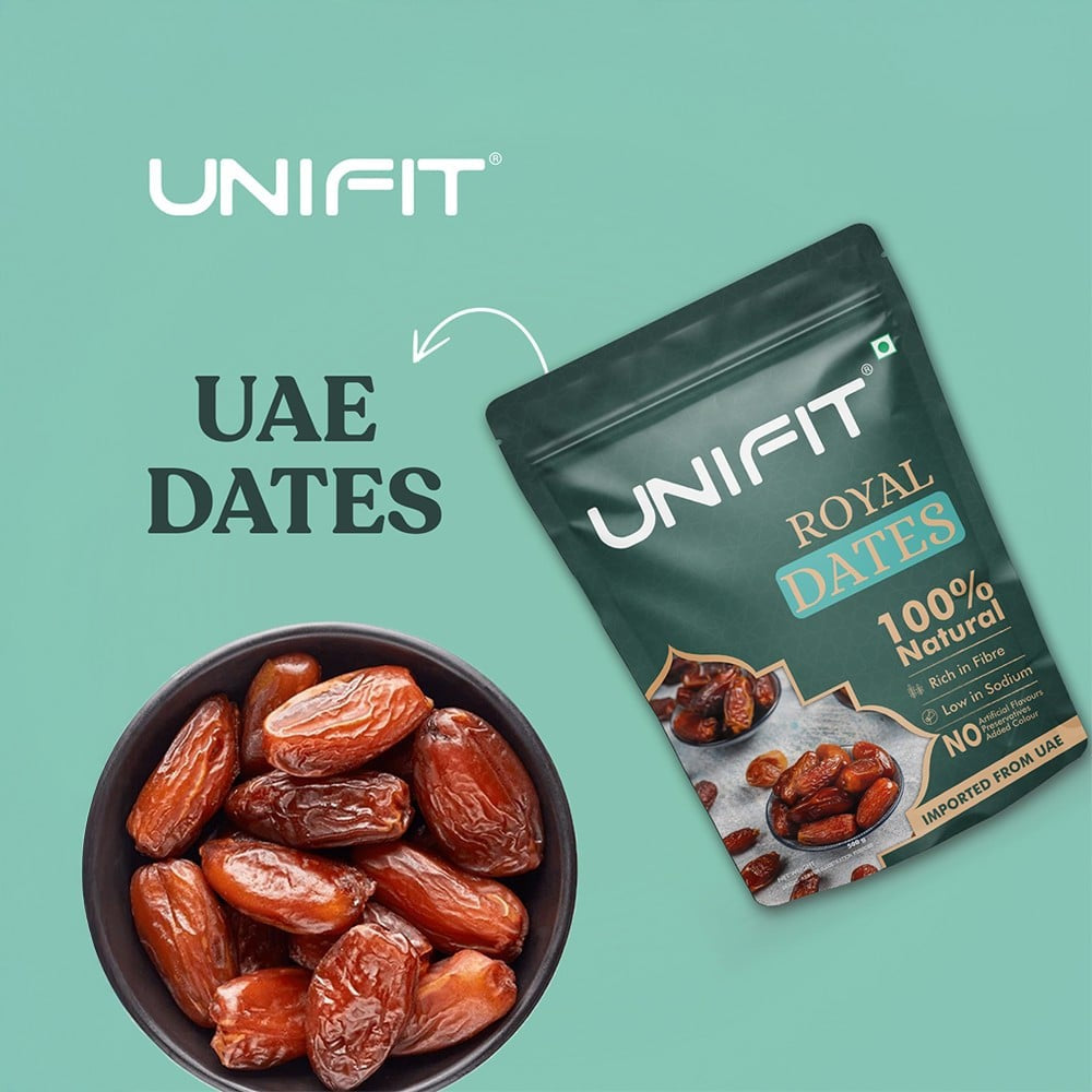 Unifit Royal Dates (Khajur) : 500 g