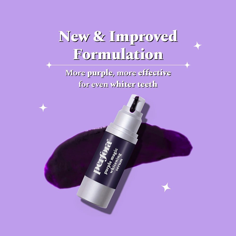 Perfora Purple Magic Teeth Whitening Serum : 30 ml