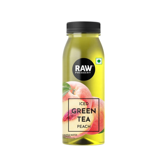 Raw Pressery Iced Green Tea (Peach) : 250 ml