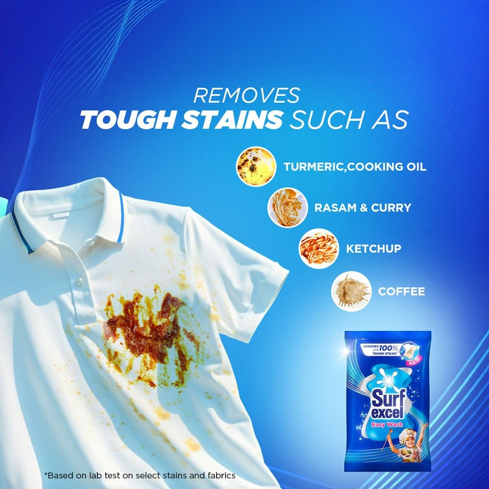 Surf Excel Easy Wash Detergent Powder : 1.5 kg
