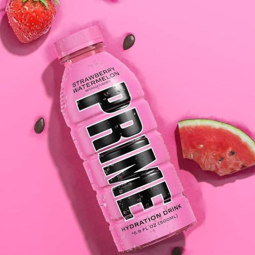 Prime Strawberry Watermelon Hydration Energy Drink : 500 ml