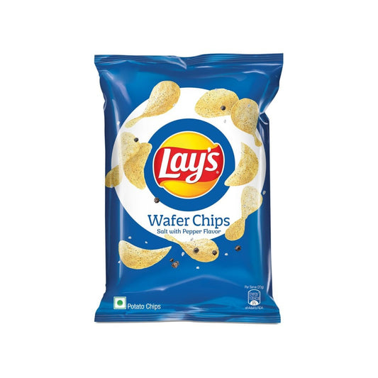 Lay's Wafer Potato Chips (Salt & Pepper) : 82 g