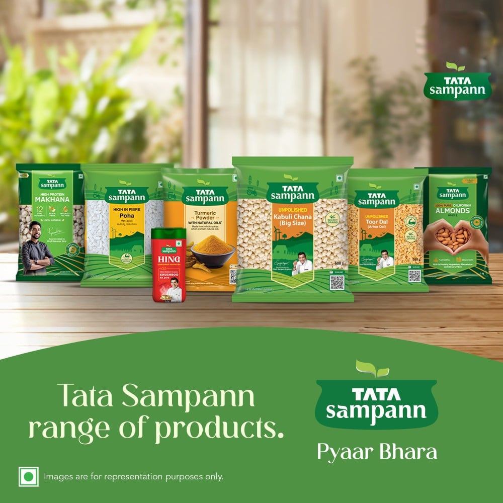 Tata Sampann Unpolished Kabuli Chana (Big Size) : 1 kg