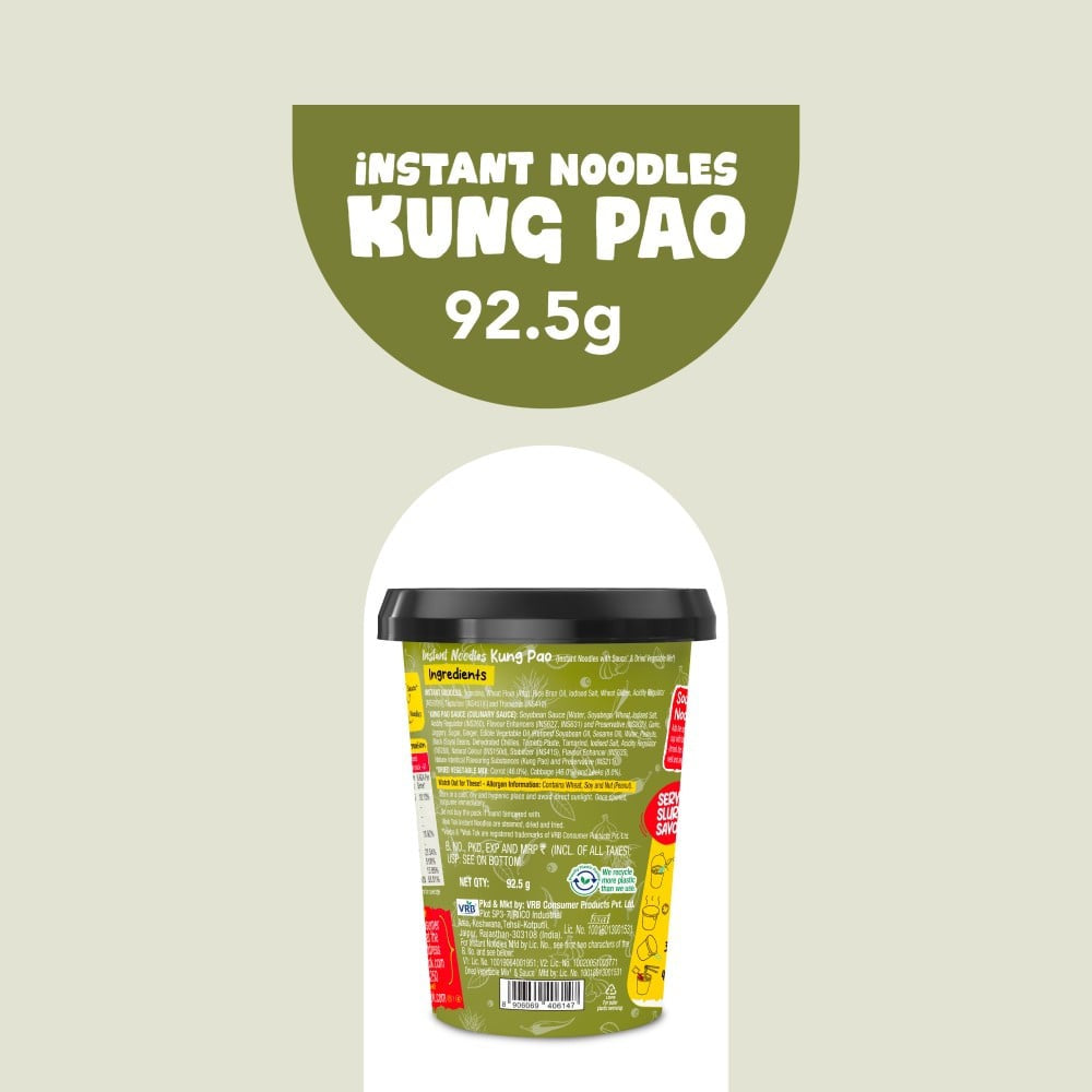 Wok Tok by Veeba Kung Pao Instant Cup Noodles : 92.5 g