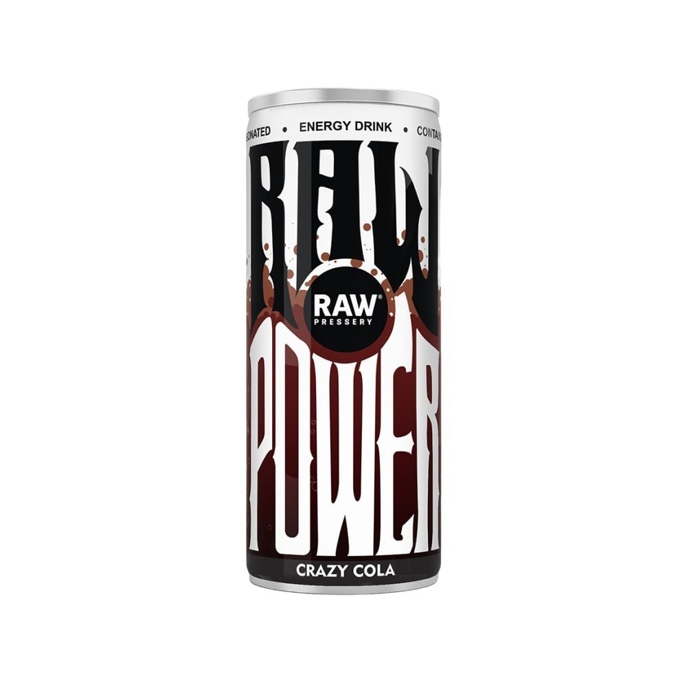 Raw Pressery Crazy Cola Energy Drink : 250 ml