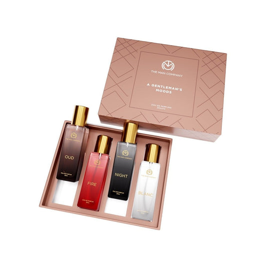 The Man Company Gentleman's Moods Perfume Gift Set : 4 pcs
