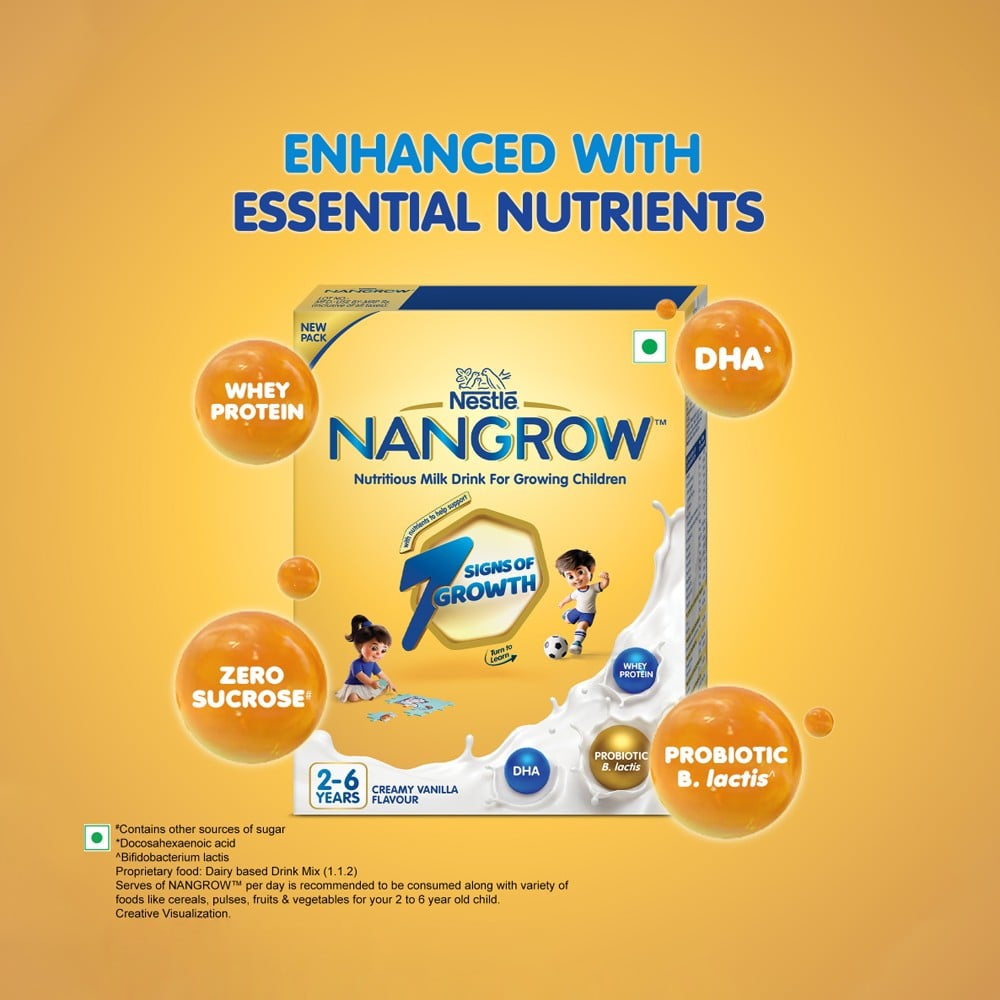 Nestle NANGROW Nutritious Milk Drink (For Growing Children) : 800 g (2 x 400 g)