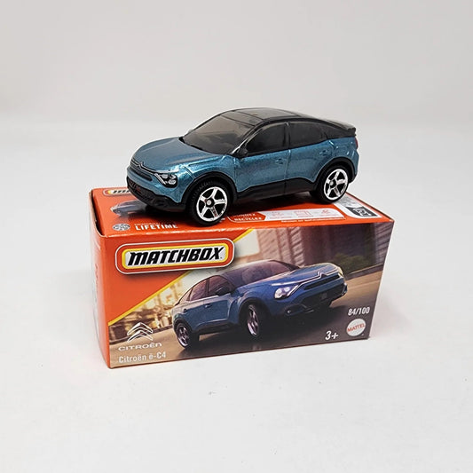 Citroën E-C4 (Blue) – Matchbox by Mattel - Prithvi Enterprises