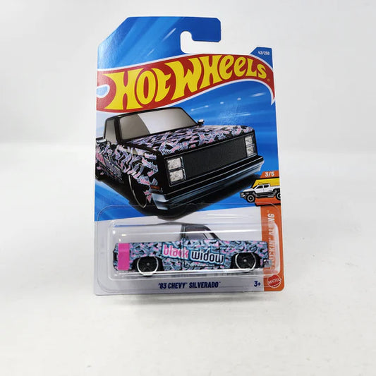 ’83 Chevy Silverado (Black Widow) – Hot Wheels by Mattel - Imported (B Case)
