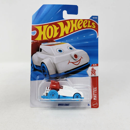 Quick Chat (White) – Hot Wheels 2026 Imported by Mattel