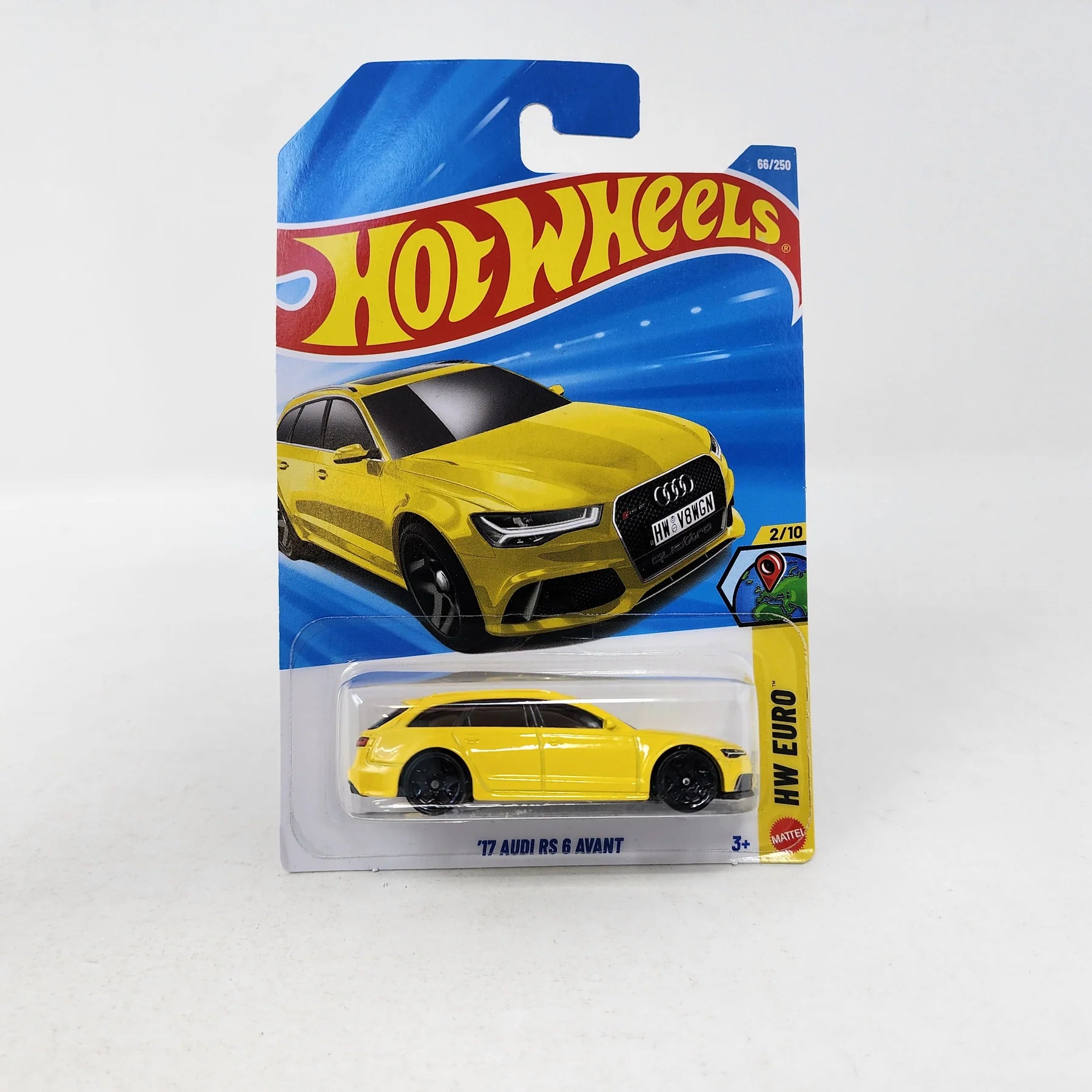 ’17 Audi RS 6 Avant (Yellow) – Hot Wheels Imported by Mattel - Prithvi Enterprises
