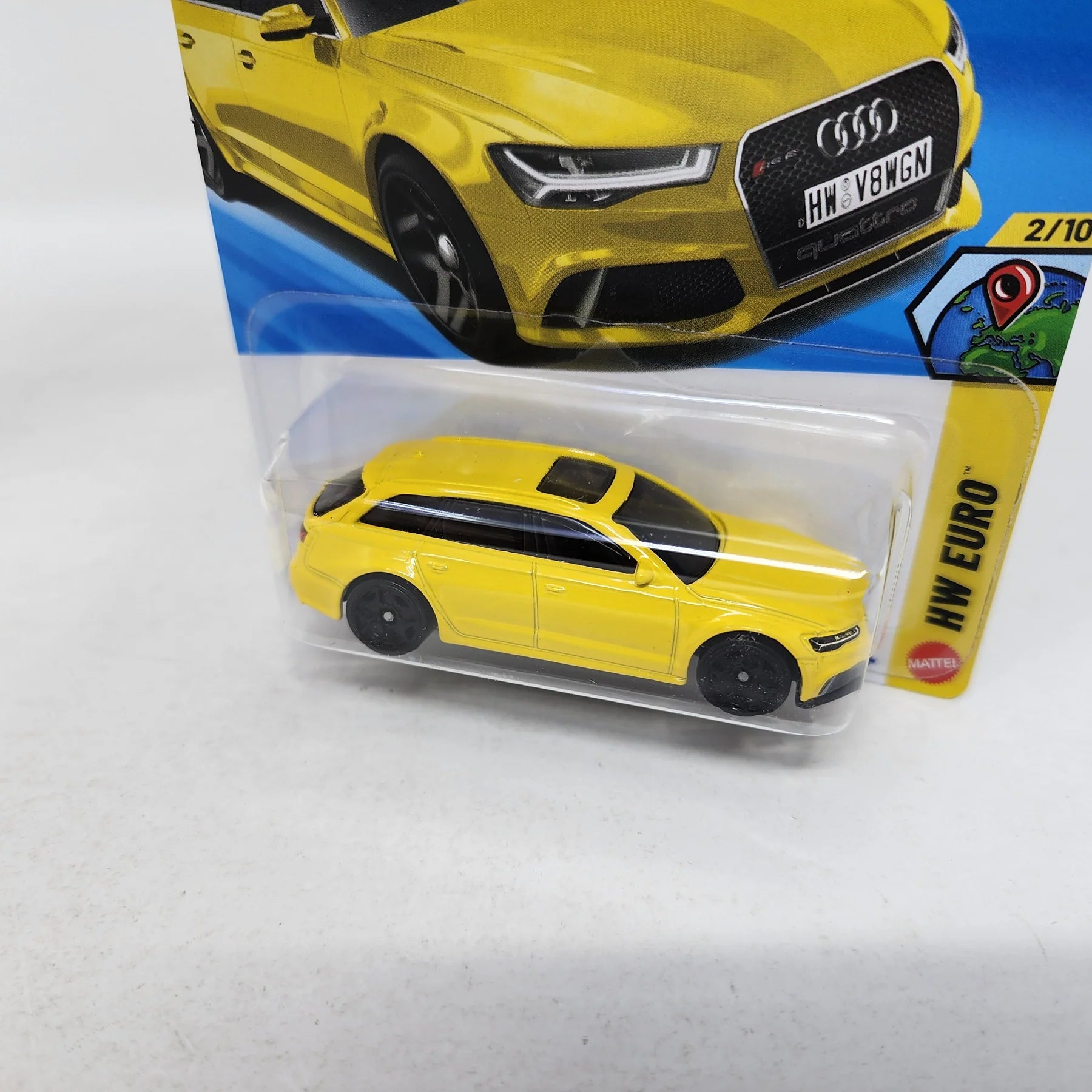 ’17 Audi RS 6 Avant (Yellow) – Hot Wheels Imported by Mattel - Prithvi Enterprises