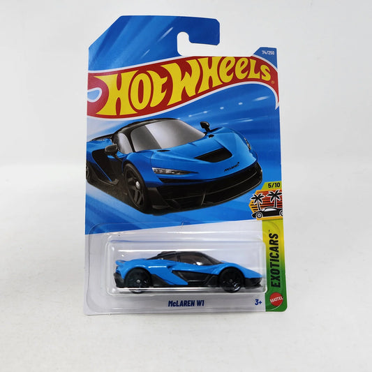 McLaren W1 (Blue) – Hot Wheels Imported by Mattel