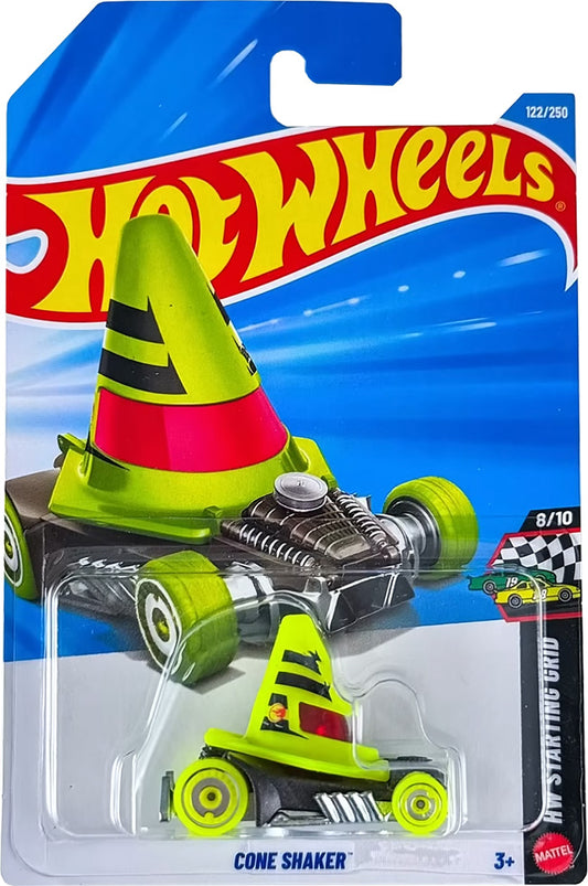 Cone Shaker (Green) – Hot Wheels 2026 Treasure Hunt Imported by Mattel