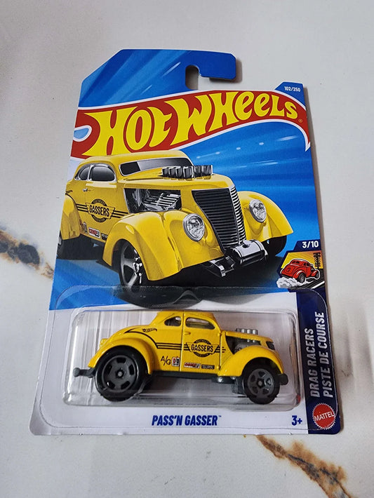Pass N Gasser (Yellow) – Hot Wheels 2026 Imported by Mattel - Prithvi Enterprises