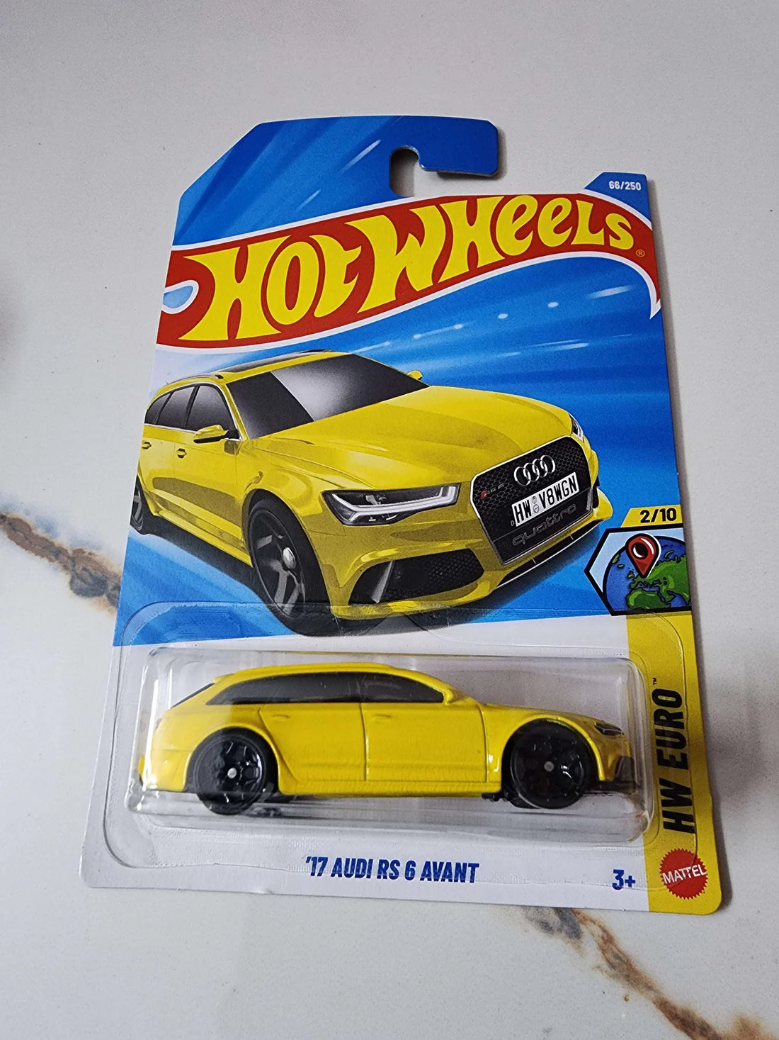 ’17 Audi RS 6 Avant (Yellow) – Hot Wheels Imported by Mattel - Prithvi Enterprises