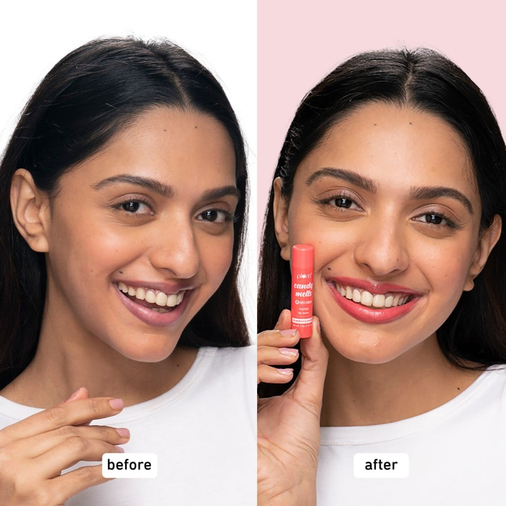 Plum Candy Melts Tinted Lip Balm (Strawberry Sorbet) (Strawberry Sorbet) : 4.5 g