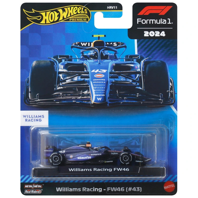 Williams Racing F1 Team – FW46 - #43 (Hot Wheels Premium 2025) by Mattel