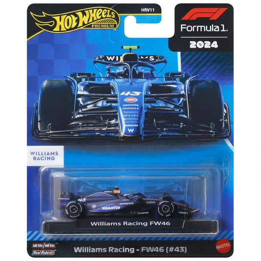 Williams Racing F1 Team – FW46 - #43 (Hot Wheels Premium 2025) by Mattel