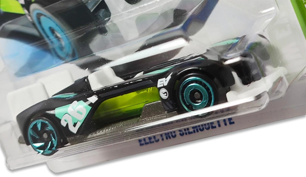 Electro Silhouette (Black/Green) – Hot Wheels Treasure Hunt 2026 by Mattel (Imported) - Prithvi Enterprises