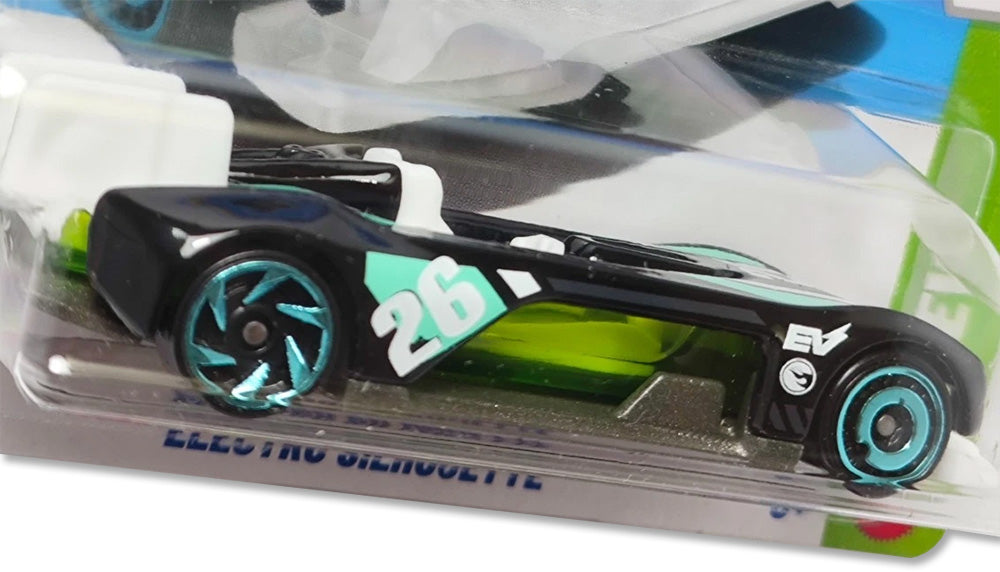 Electro Silhouette (Black/Green) – Hot Wheels Treasure Hunt 2026 by Mattel (Imported) - Prithvi Enterprises