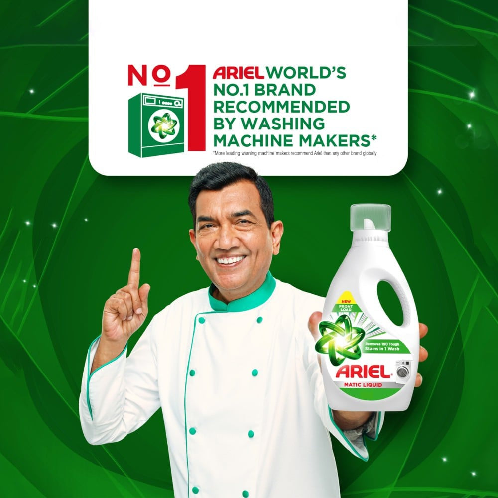 Ariel Front Load Liquid Detergent : 2 l + 500 ml