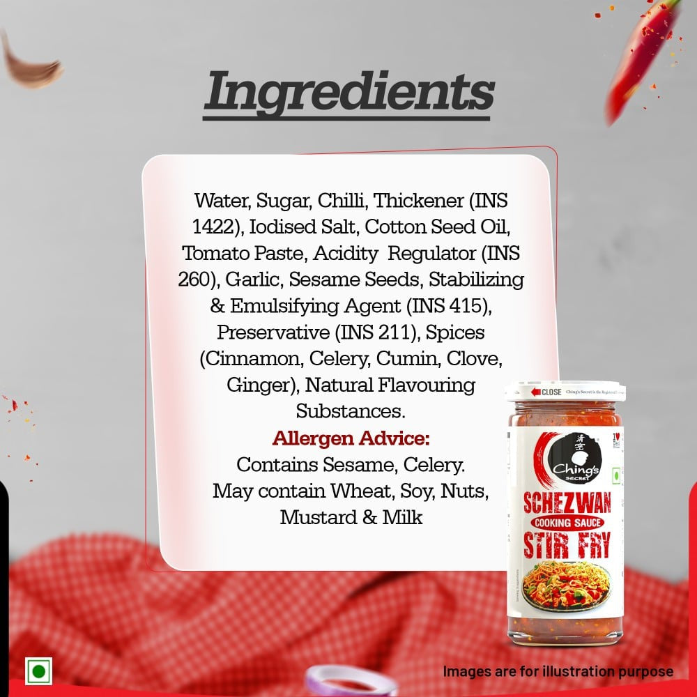 Ching's Secret Schezwan Stir Fry Cooking Sauce : 250 g
