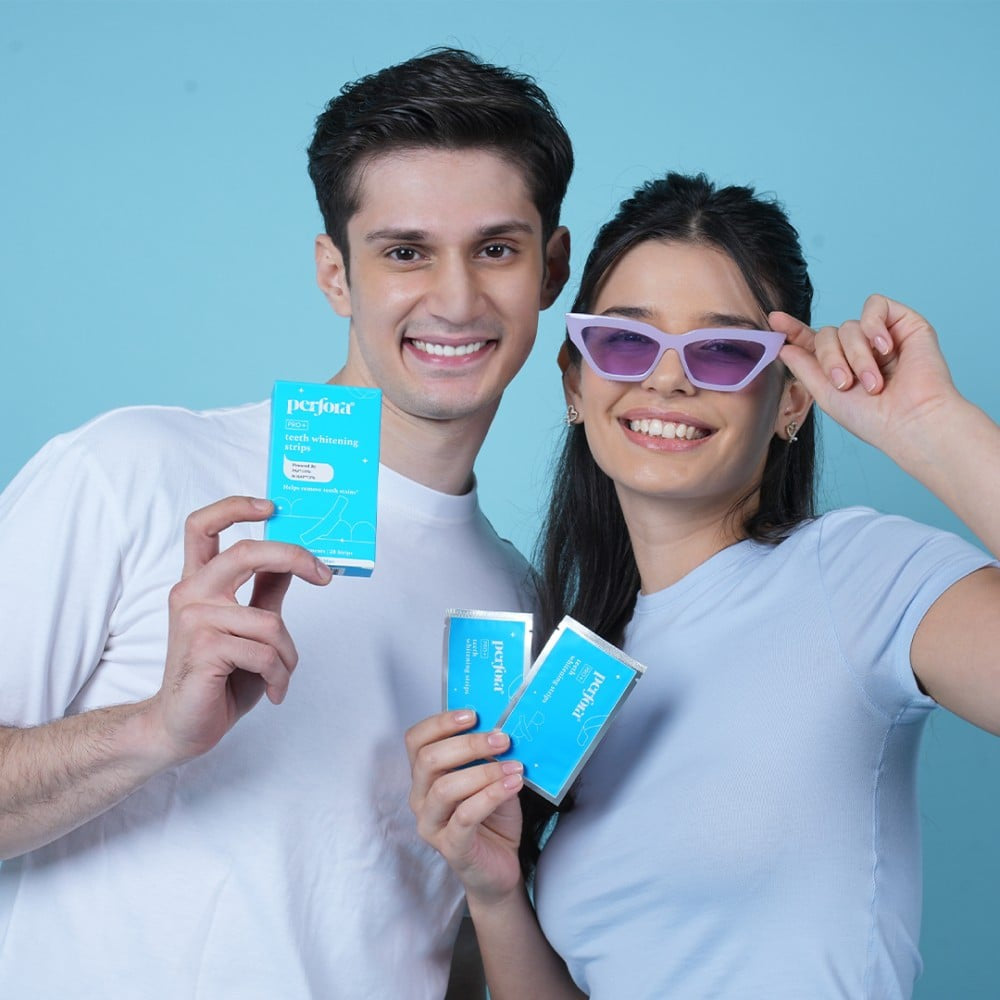 Perfora Pro+ Teeth Whitener Strips : 1 pack (28 pieces)