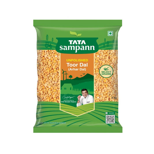 Tata Sampann Unpolished Toor Dal : 2 kg