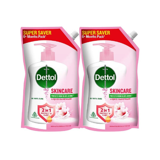 Dettol Skincare Hand Wash Refill - Pack of 2 : 2 x 675 ml