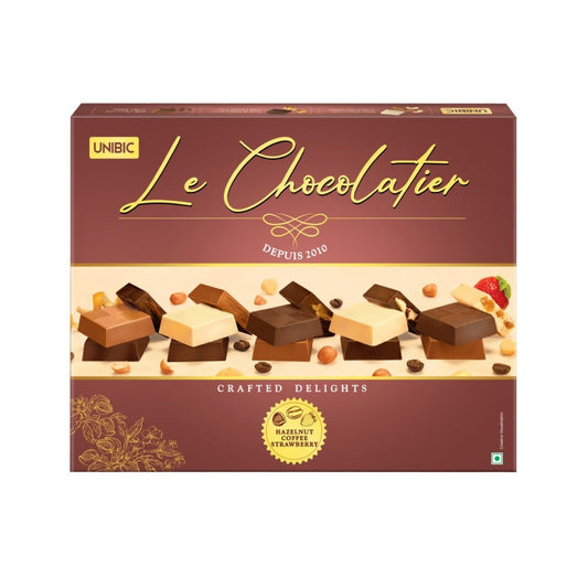 Unibic Le Chocolatier Assorted Chocolate Gift Pack : 168 g