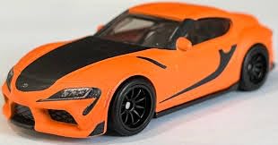 2021 Toyota GR Supra (Orange) – Hot Wheels Fast & Furious Premium by Mattel - Imported - Prithvi Enterprises