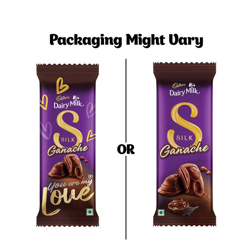Cadbury Dairy Milk Silk Ganache Flavoured Chocolate Bar : 146 g